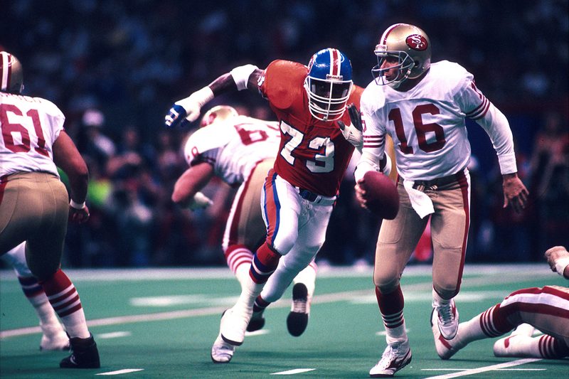 Super Bowl XXIV San Francisco 49ers vs Denver Broncos 1990 Joe Montana