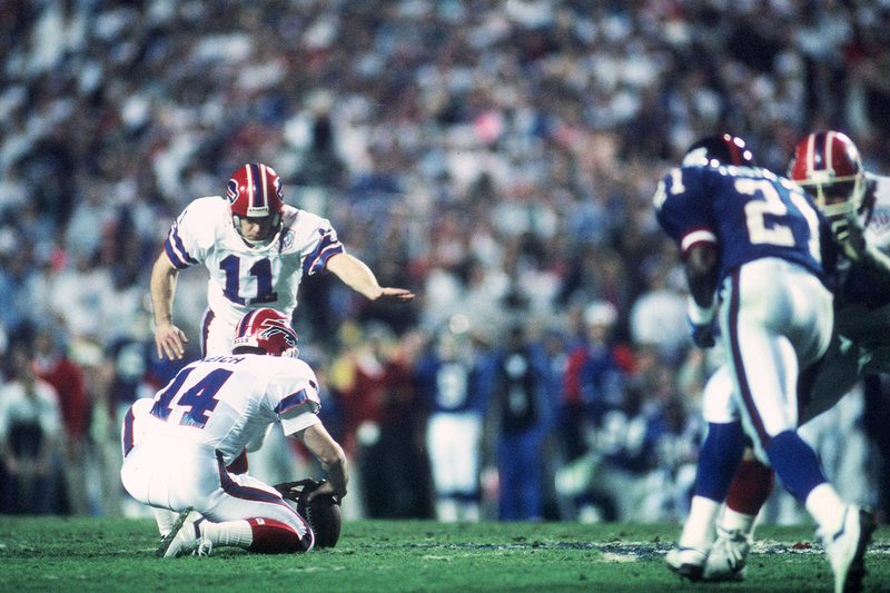 Super Bowl XXV New York Giants vs Buffalo Bills 1991 Scott Norwood