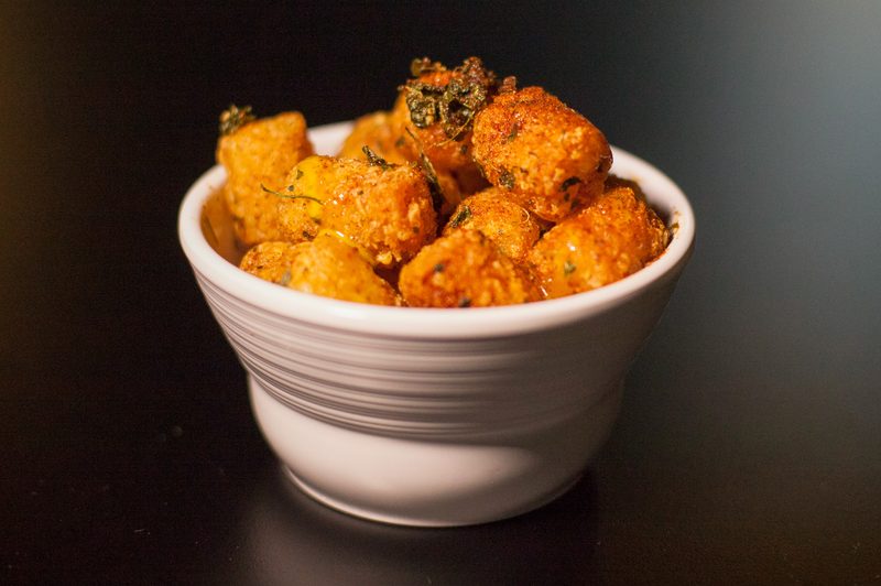 tater tots with herbs