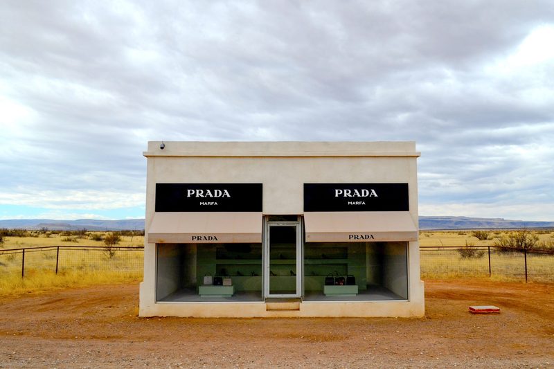 The Prada Marfa sculpture