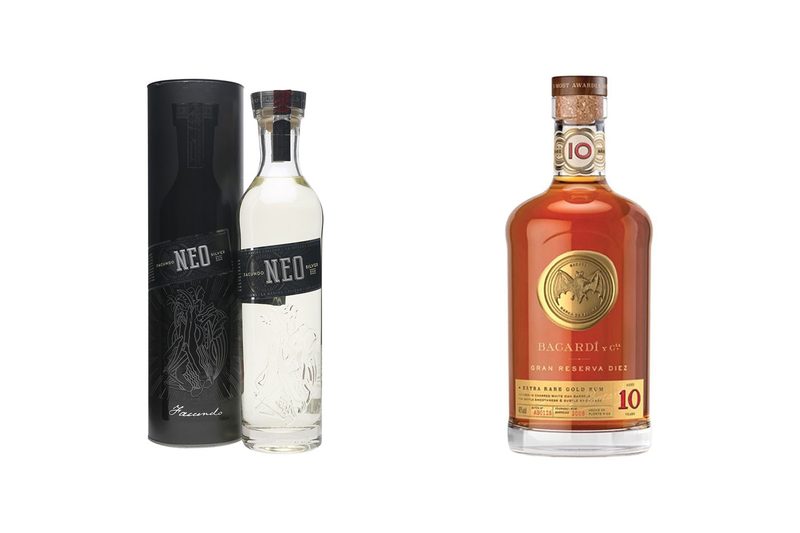 Bacardi Facundo Neo Silver Rum and Bacardi Gran Reserva 10