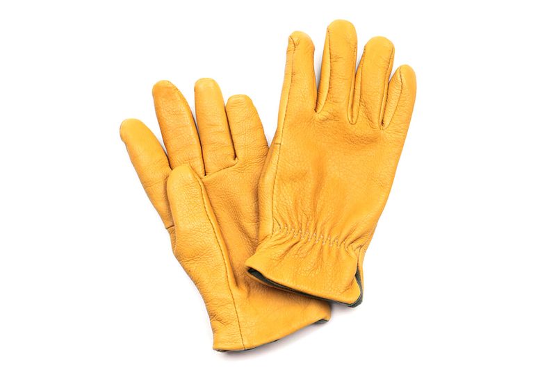 Best Made Co. Lined Deerskin Roper Gloves