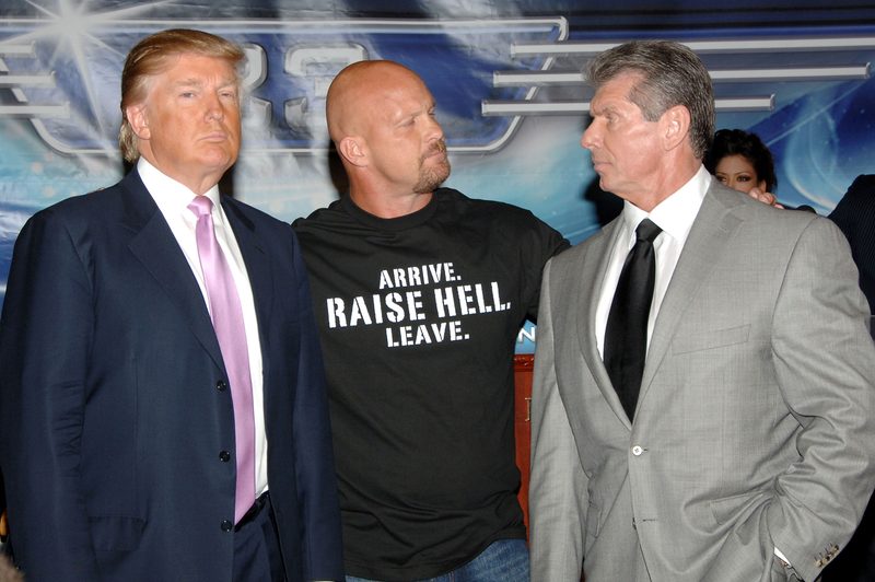 donlad trump wwe