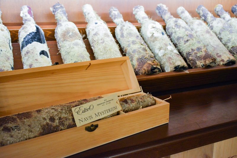 edivo vino on shelf