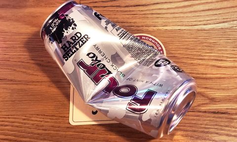four loko hard seltzer black cherry crushed can