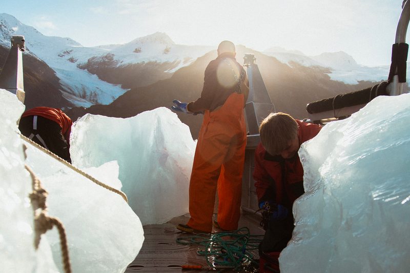 holocene sparkling glacier water