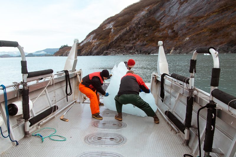 holocene sparkling glacier water