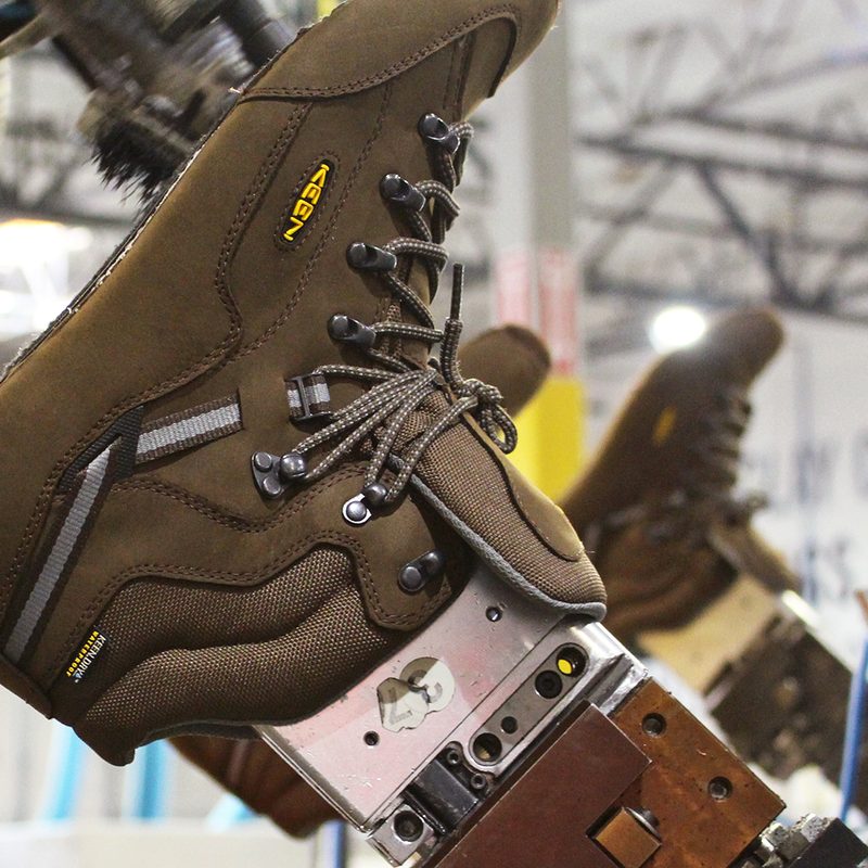 Keen Portland factory shoe close-up
