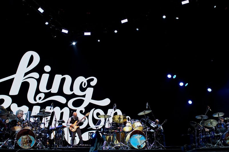 King Crimson Performing
