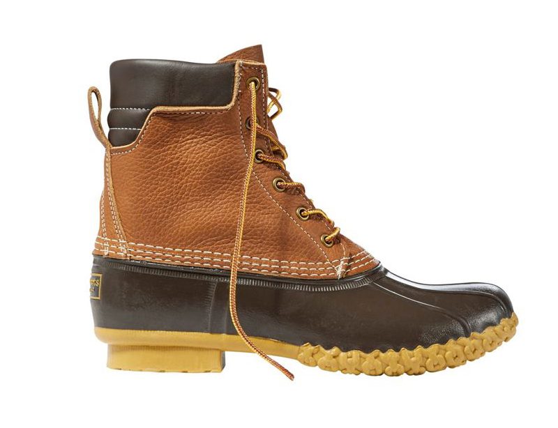 L.L. Bean Tumbled-Leather Bean Boots