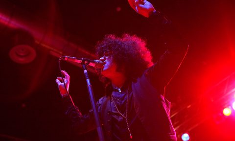 Mars Volta performing