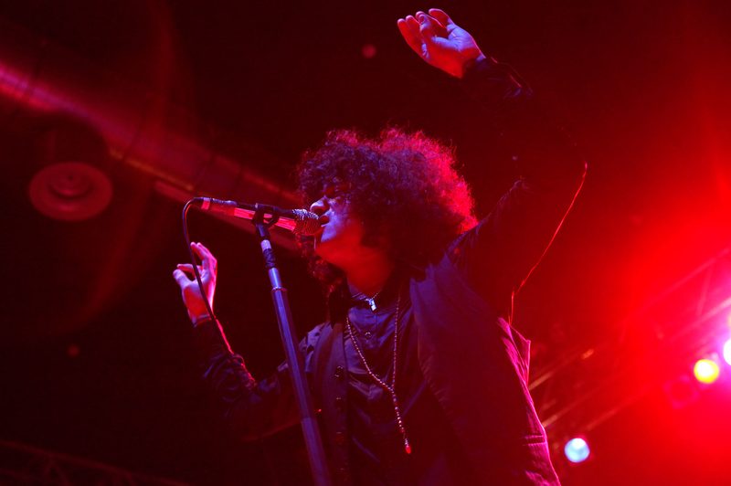 Mars Volta performing
