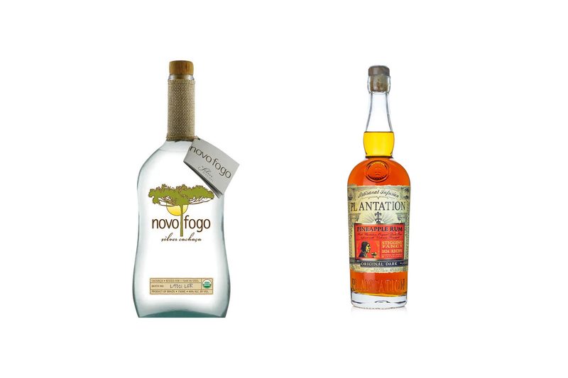 Novo Fogo Cachaça and Plantation Stiggins’ Fancy Pineapple