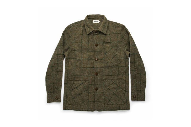 Taylor Stitch The Ojai Wool Jacket in Windowpane Wool