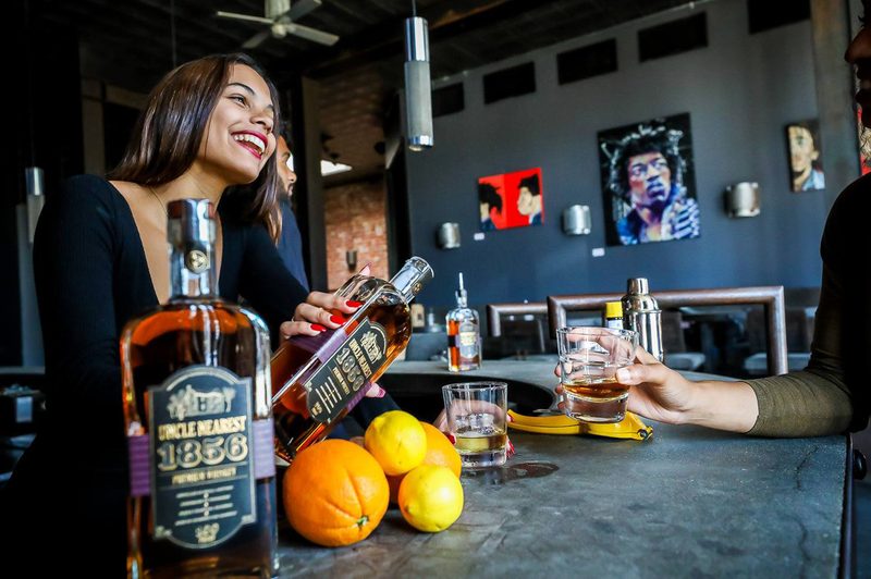 Uncle Nearest Premium Whiskey woman bartender