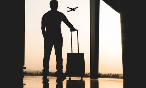 airport airplane luggage carryon