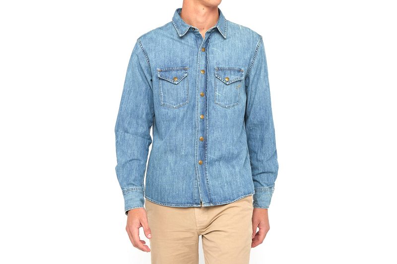 Billy Reid Denim Shirt