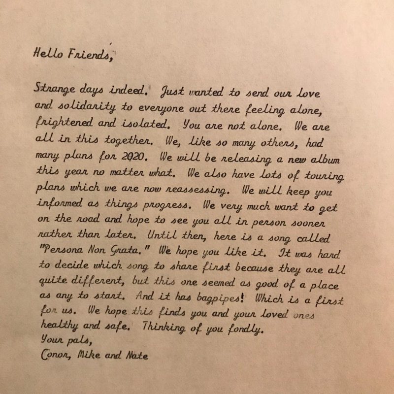 bright eyes letter