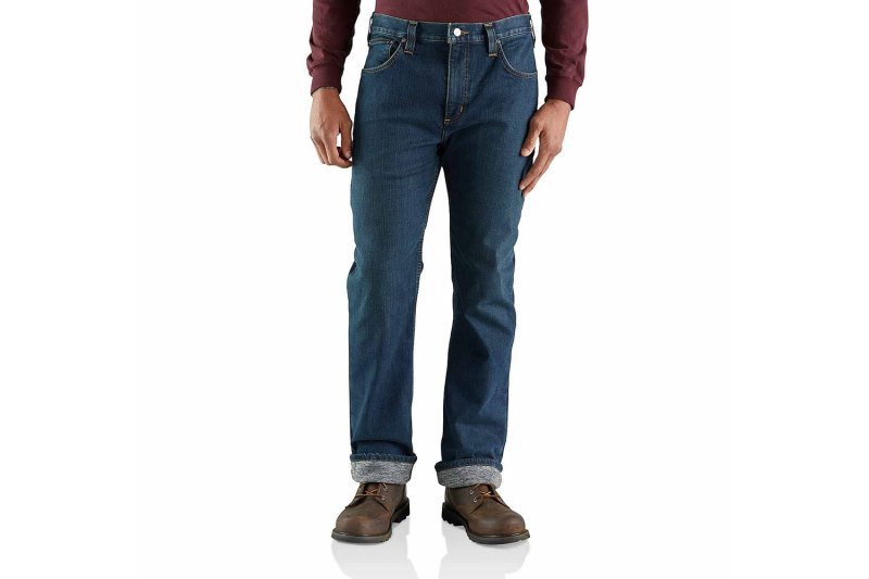 Carhartt Rugged Flex Relaxed Straight Jean Knit-Lined
