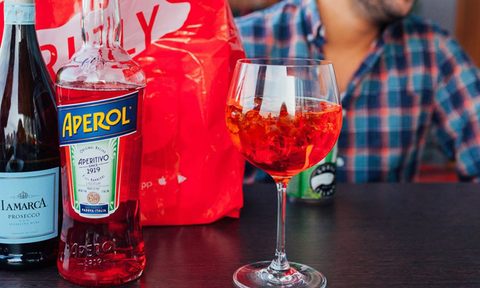 drizly alcohol delivery bag