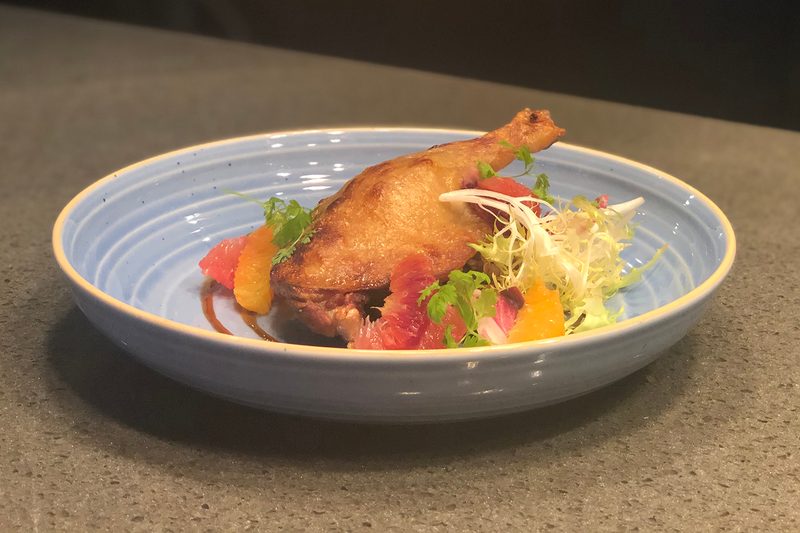 Duck Confit Salad Recipe Forge and Fire Groton Inn