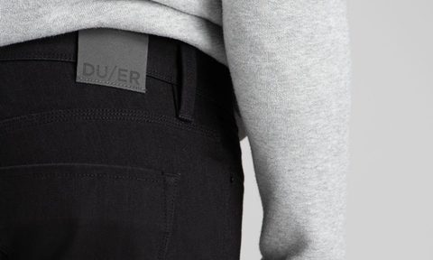 duer black denim