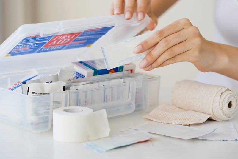 first aid kit preparation