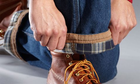 Flannel-Lined Jeans