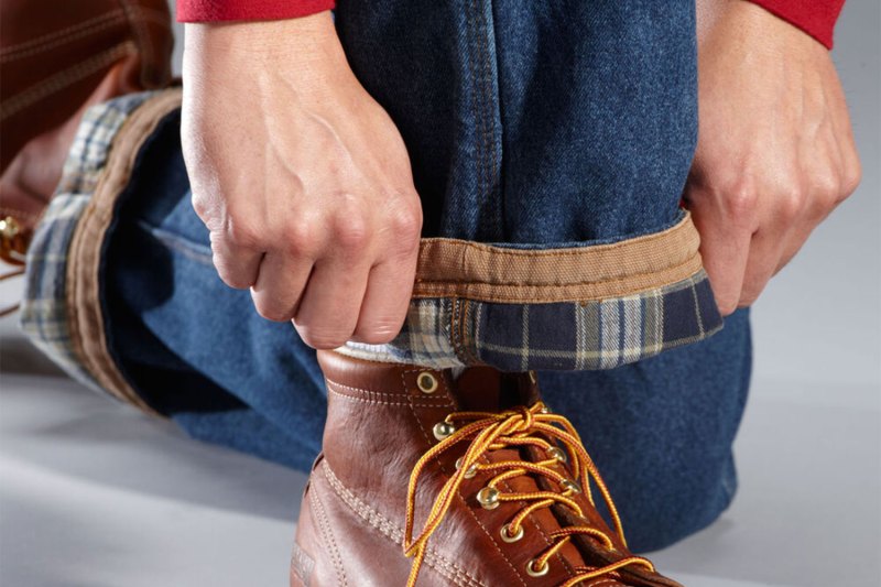 Flannel-Lined Jeans