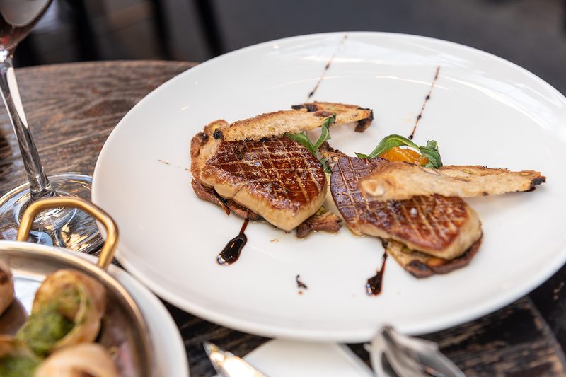 foie gras plate