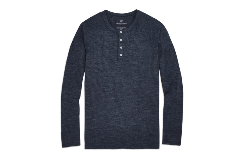 Mack Weldon Tech Cashmere Henley