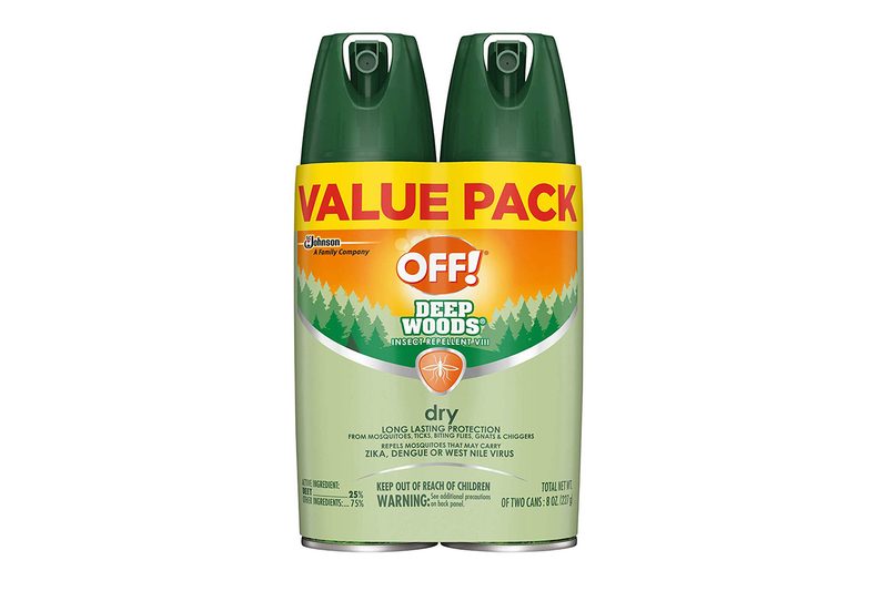 OFF! Deep Woods Insect Repellent VIII Dry Spray