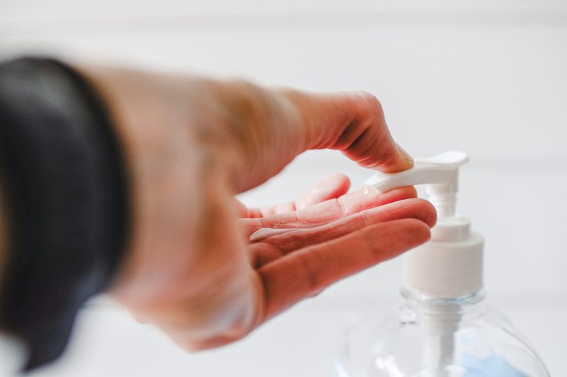 hand sanitizer