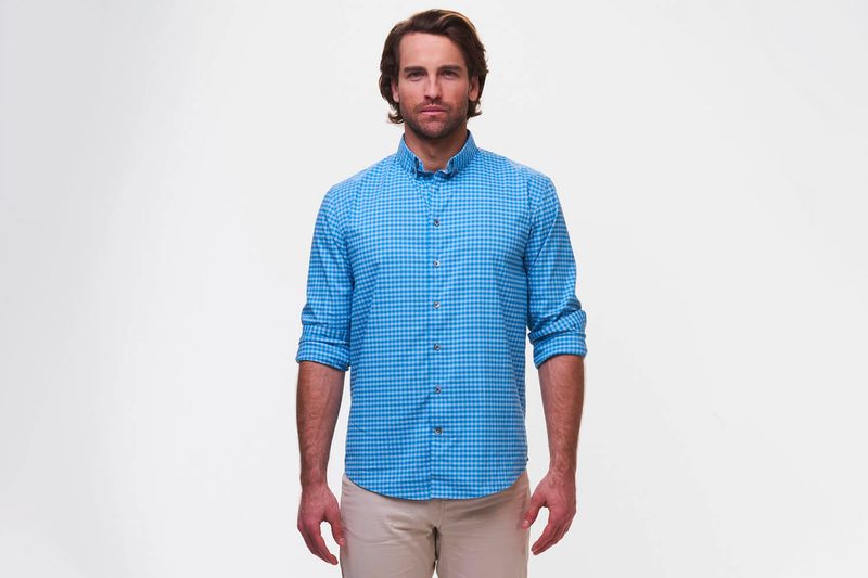 Tasc Audubon Gingham Performance Sport Shirt