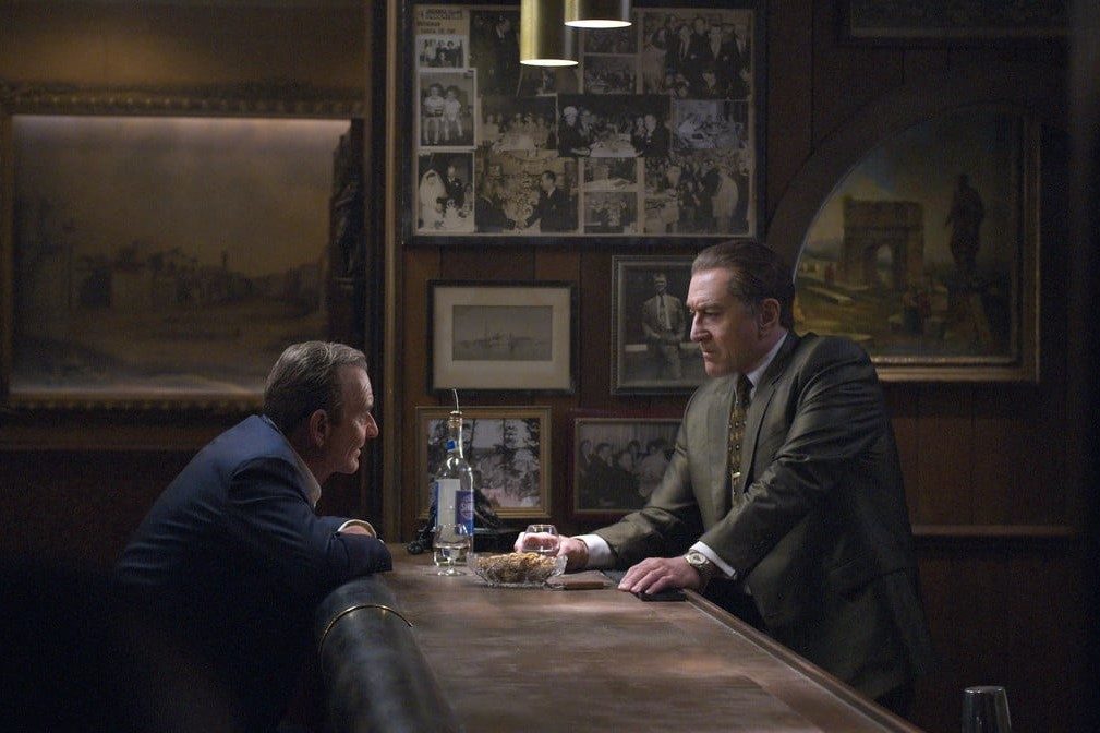 The cast of The Irishman. 