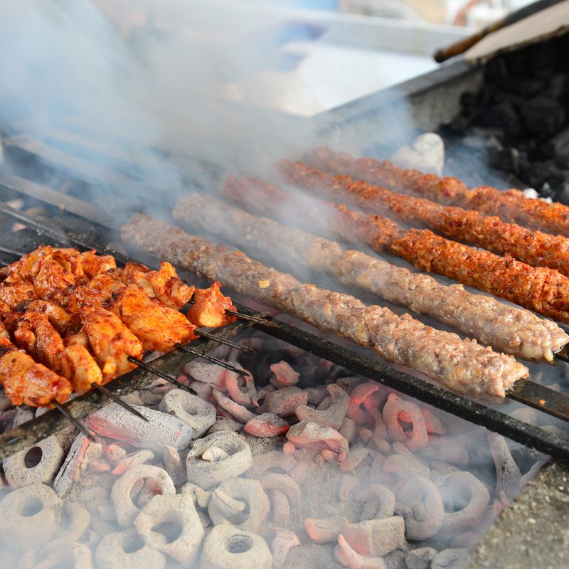 Turkish kebabs
