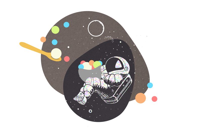 astronaut ice cream