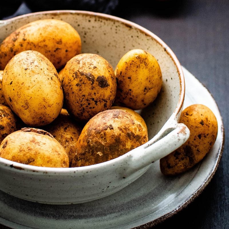 bowl of potatoes