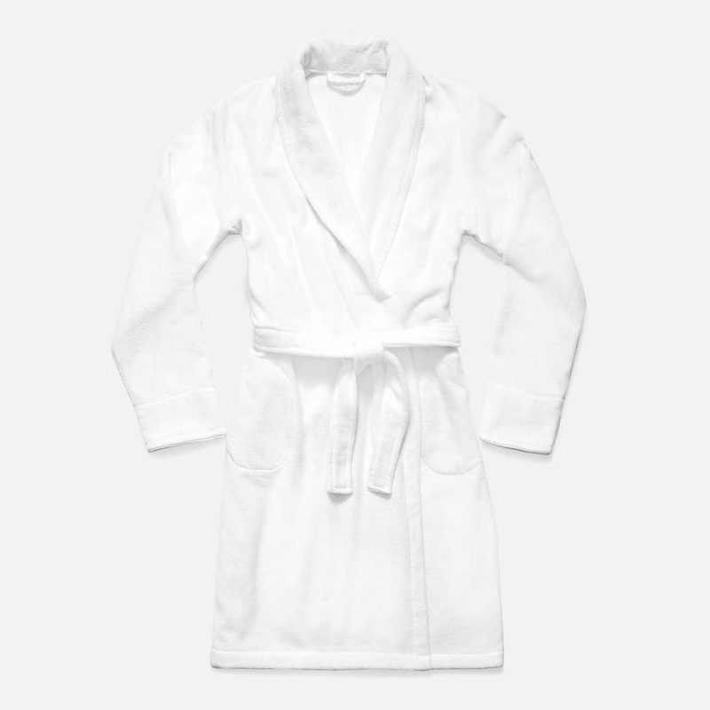 A plush Brooklinen bathrobe.