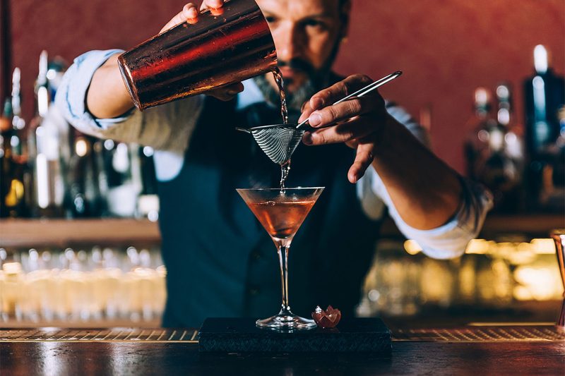 cocktail mixing