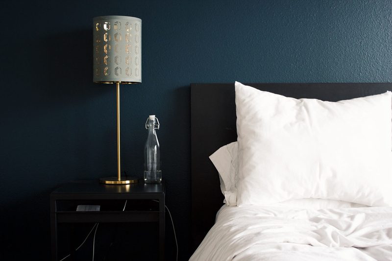 hotel bed lamp