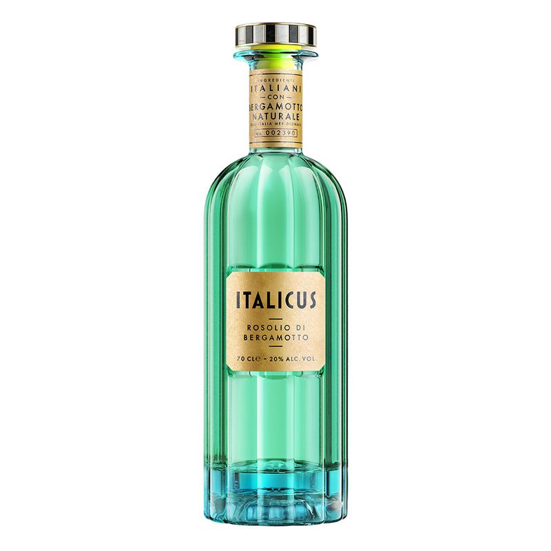 A bottle of Italicus bergamot liqueur.