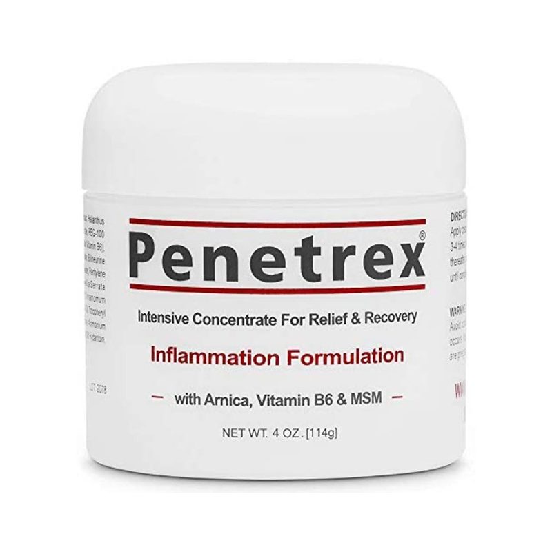 Penetrex Pain Relief Therapy cream on a white background.