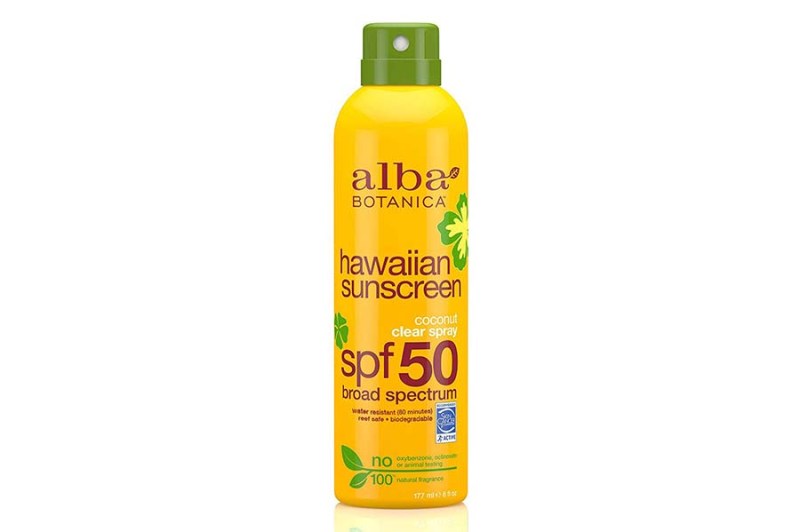Alba Botanica Coconut Oil Hawaiian Clear Spray Sunscreen