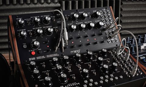 history of moog synthesizer music dfam synth getty images 1129881051