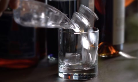 ice scoop cocktails rocks glass