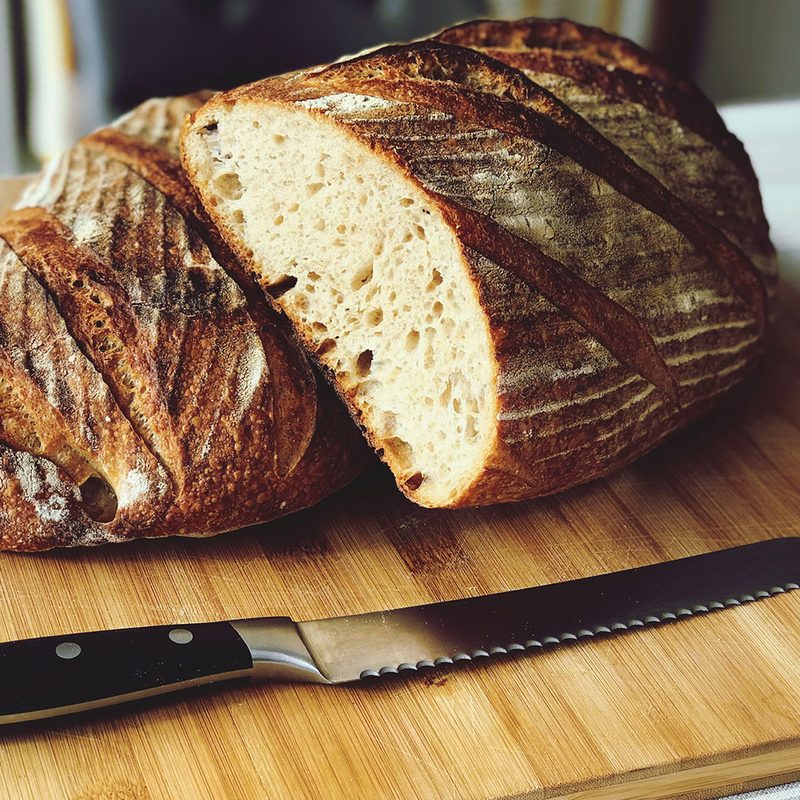 Making bread at home