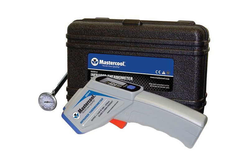 Mastercool Gray Infrared Thermometer with Laser