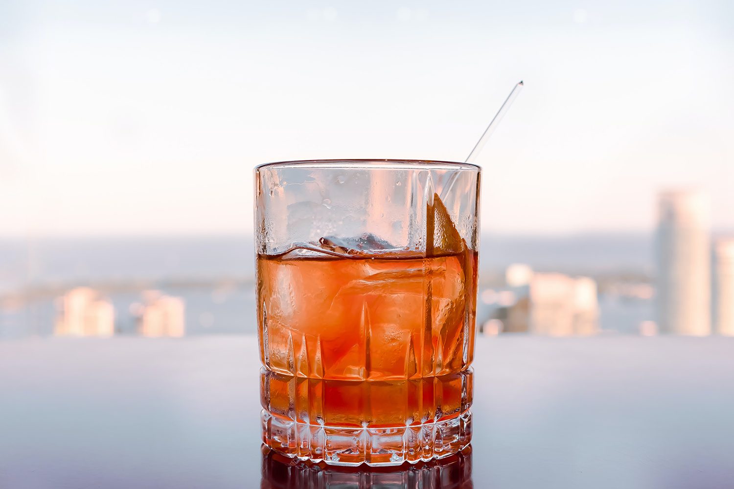 Old Fashioned whiskey drink