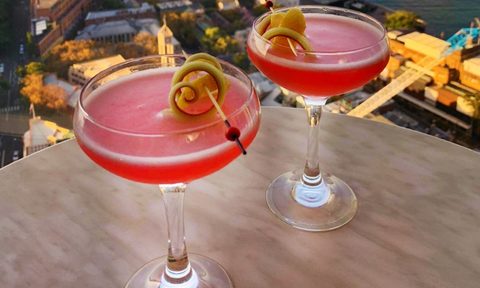 Rhubarb drinks